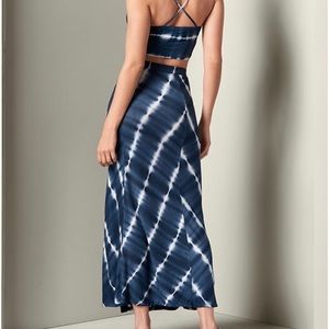 Tie Dye two-piece skirt set